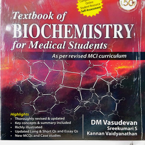 Textbook of BIOCHEMISTRY for Medical Students