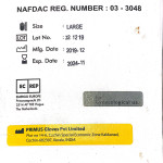 SurgiLac gynecological LONG CUFF SURGICAL GLOVES